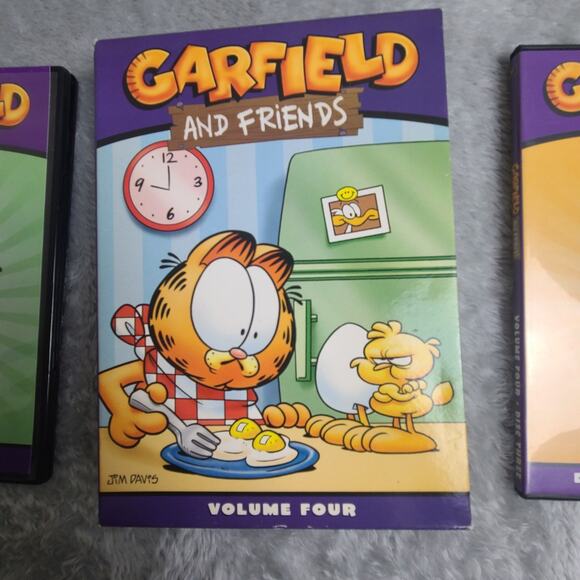 Garfield and Friends - Volume 4‎ (DVD, 2004, 3-Disc Set) - Picture 1 of 7
